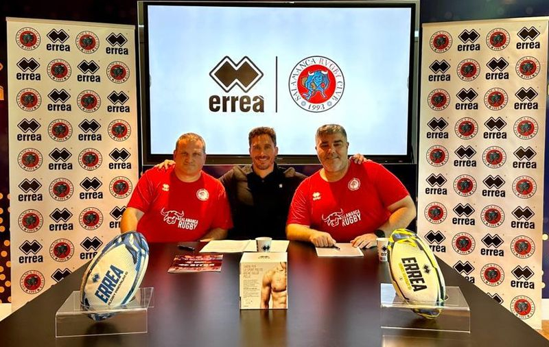 Salamanca Rugby Club firma un acuerdo con su nuevo sponsor técnico oficial