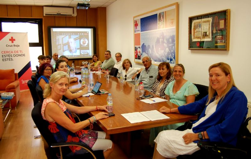 Nueva etapa para los cinco presidentes comarcales de Cruz Roja, que incorpora asamblea en la Sierra de Francia