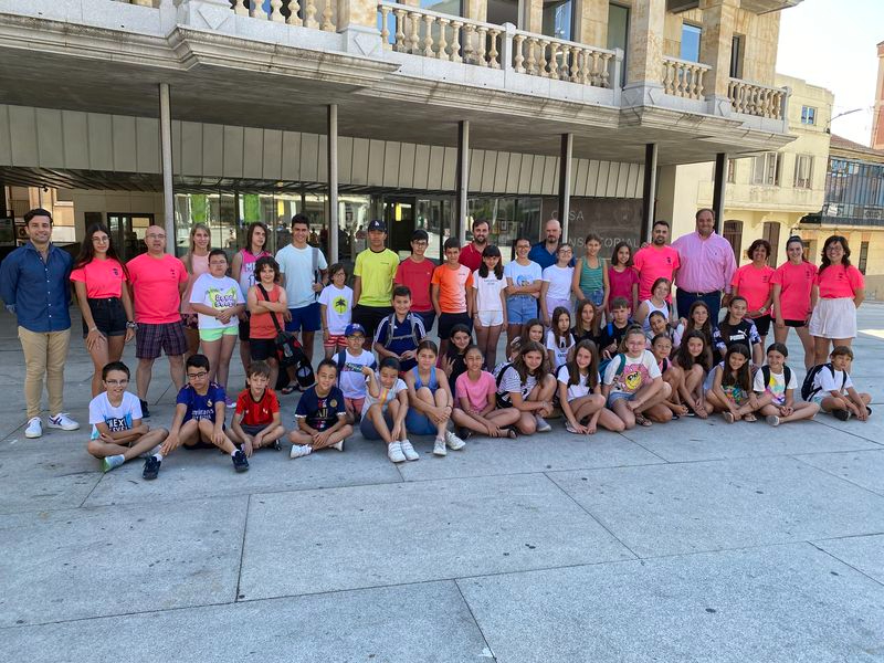 Verano en Guijuelo comienza con más de 100 niños y jóvenes