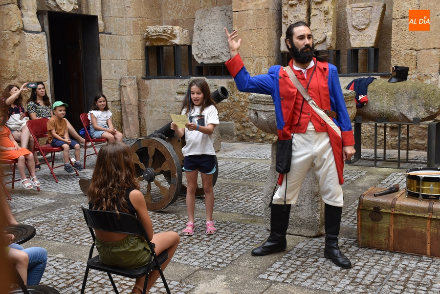 Los niños se adentran con ‘No me deis más guerra’ en las Jornadas Napoleónicas