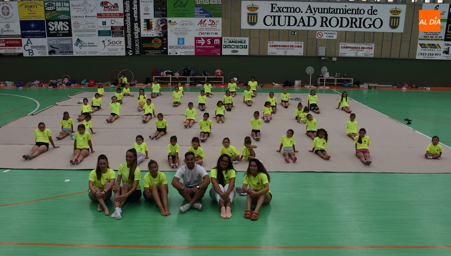 El Campamento de Gimnasia Rítmica, con 56 participantes, llega a su jornada de clausura