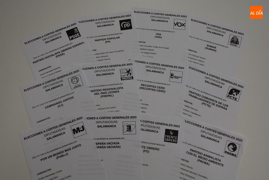 El PSOE se impone en el voto CERA de la provincia de Salamanca