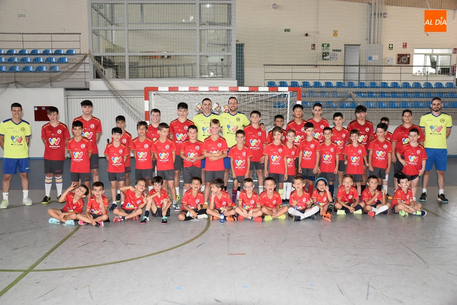 Récord de participación en el 4º Campus de Fútbol Sala de José Ruiz