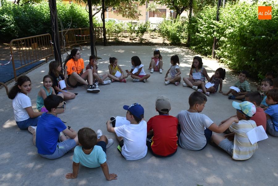 Se estrena el nuevo Campamento Urbano de Verano dándole uso al aguaducho de La Florida