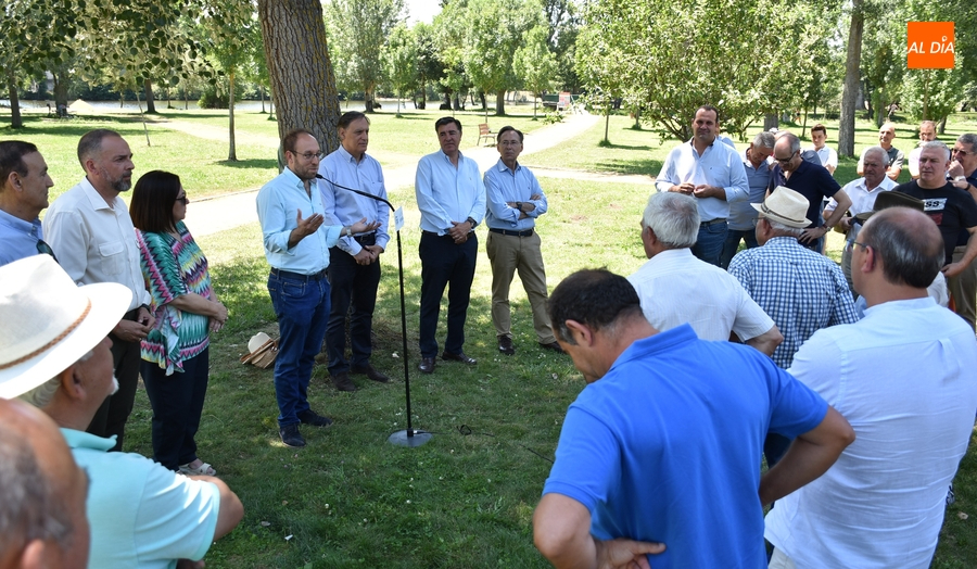 El PP da el pistoletazo a las Generales en Ciudad Rodrigo con un encuentro en la Alameda