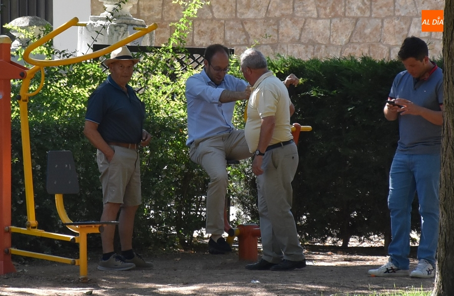 1Foto: Un poco de deporte para comenzar el día