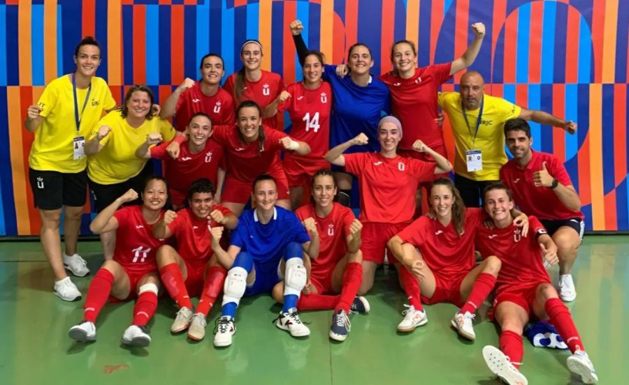 Lucía Sánchez Báez se corona de nuevo Campeona de Europa Universitaria de fútbol sala