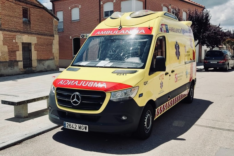 Heridos una menor de 5 años y un varón en un accidente producido en El Campo de Peñaranda