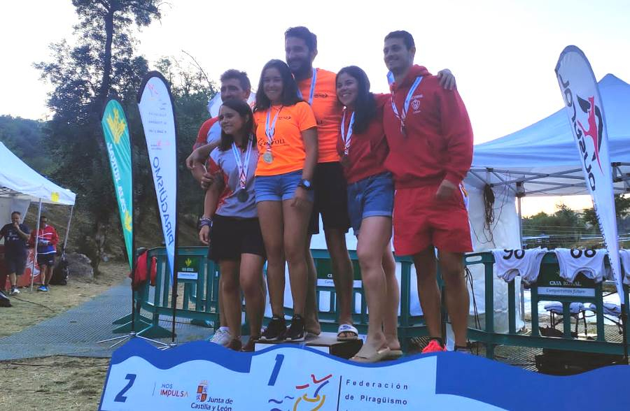 Capitán Nemo logra 9 medallas en el Campeonato de España de Descenso de Aguas Bravas