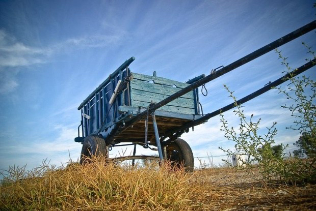 Quando a carroça segue vazia