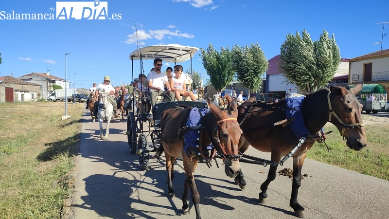Los vecinos de Valderrodrigo celebran el 119º aniversario de la fiesta del Torito Perdigón