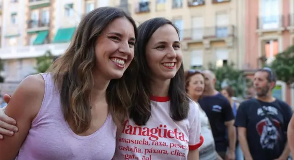 Arranca la manifestación del Orgullo en Madrid con Díaz y Ribera en la cabecera e Irene Montero en la carroza de Podemos