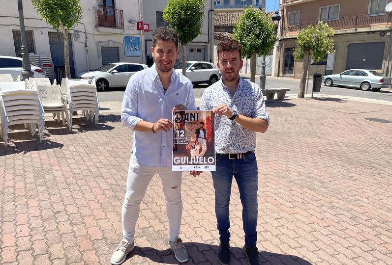 El concierto de Dani Fernández tendrá precios especiales para los vecinos de Guijuelo, Cespedosa y Sorihuela