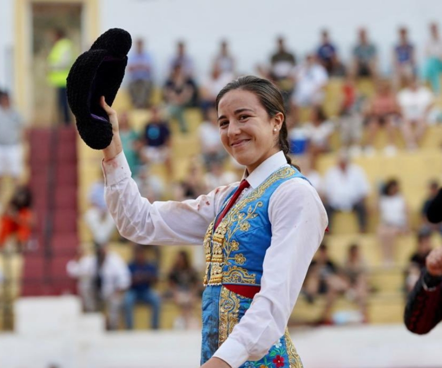 Convincente actuación de Raquel Martín en el Circuito de Novilladas de Castilla y León