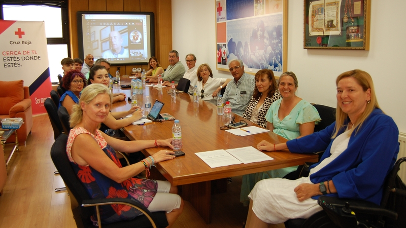 Adela Prieto renueva como presidenta comarcal de Cruz Roja Vitigudino