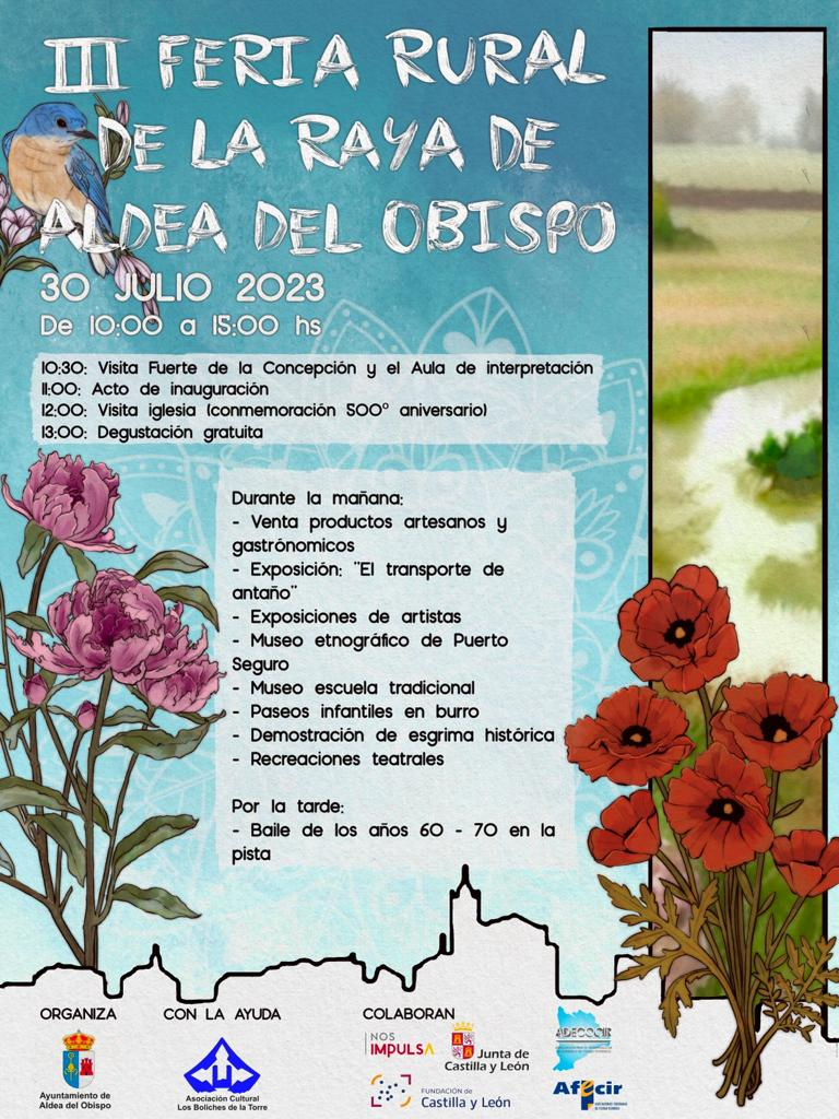  Programa III Feria Rural de la La Raya Aldea del Obispo
