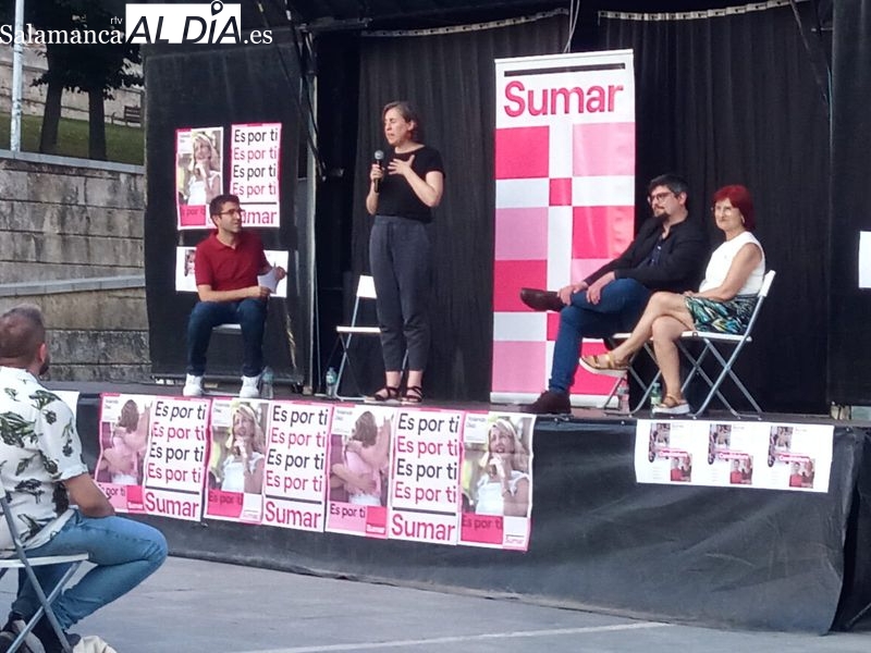 SUMAR inicia la campaña apelando al voto útil: nos jugamos seguir por la senda del progreso