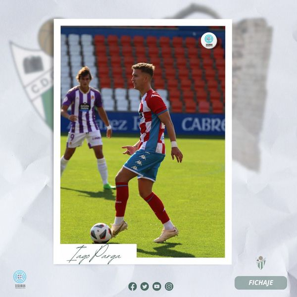 El defensa Iago Parga, nuevo jugador del CD Guijuelo 