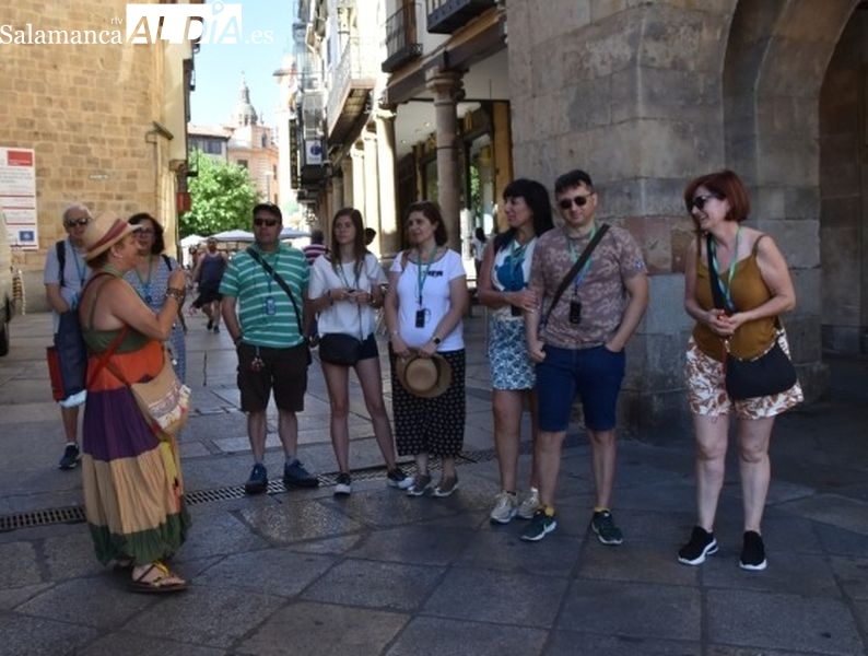 Chus Huertas, guía turística en Salamanca: Pongo alma, pasión y cariño en mi trabajo. El día que no lo sienta así, lo dejaré de hacer
