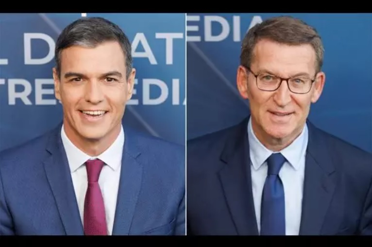 Sánchez dice que España está creando empleo como nunca y Feijóo recuerda que suben las hipotecas y sube los impuestos