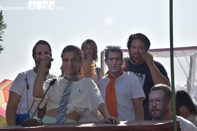 Fútbol, política, Shakira y Piqué, objeto de parodia en Encinas de Arriba