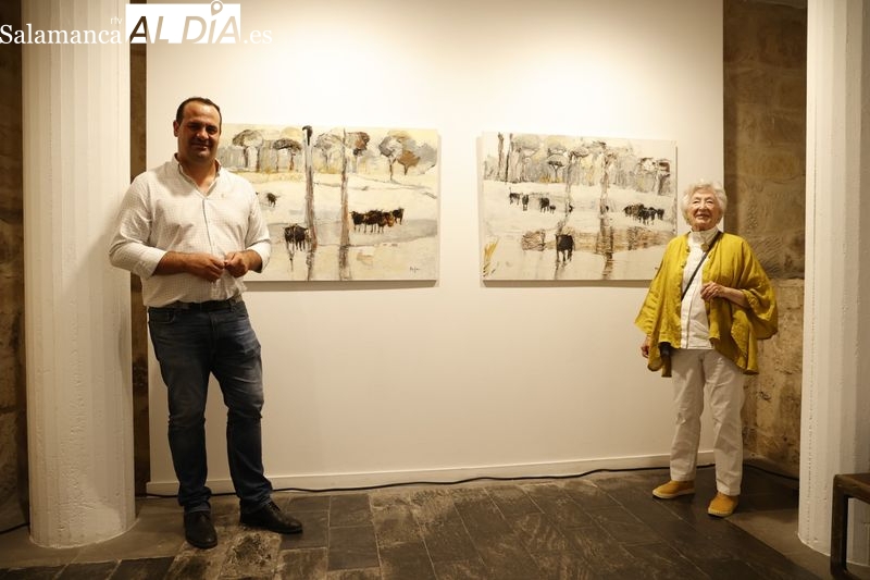 Jugar sin límite,  los cuadros de María Isabel Rúiz- Horn en La Salina