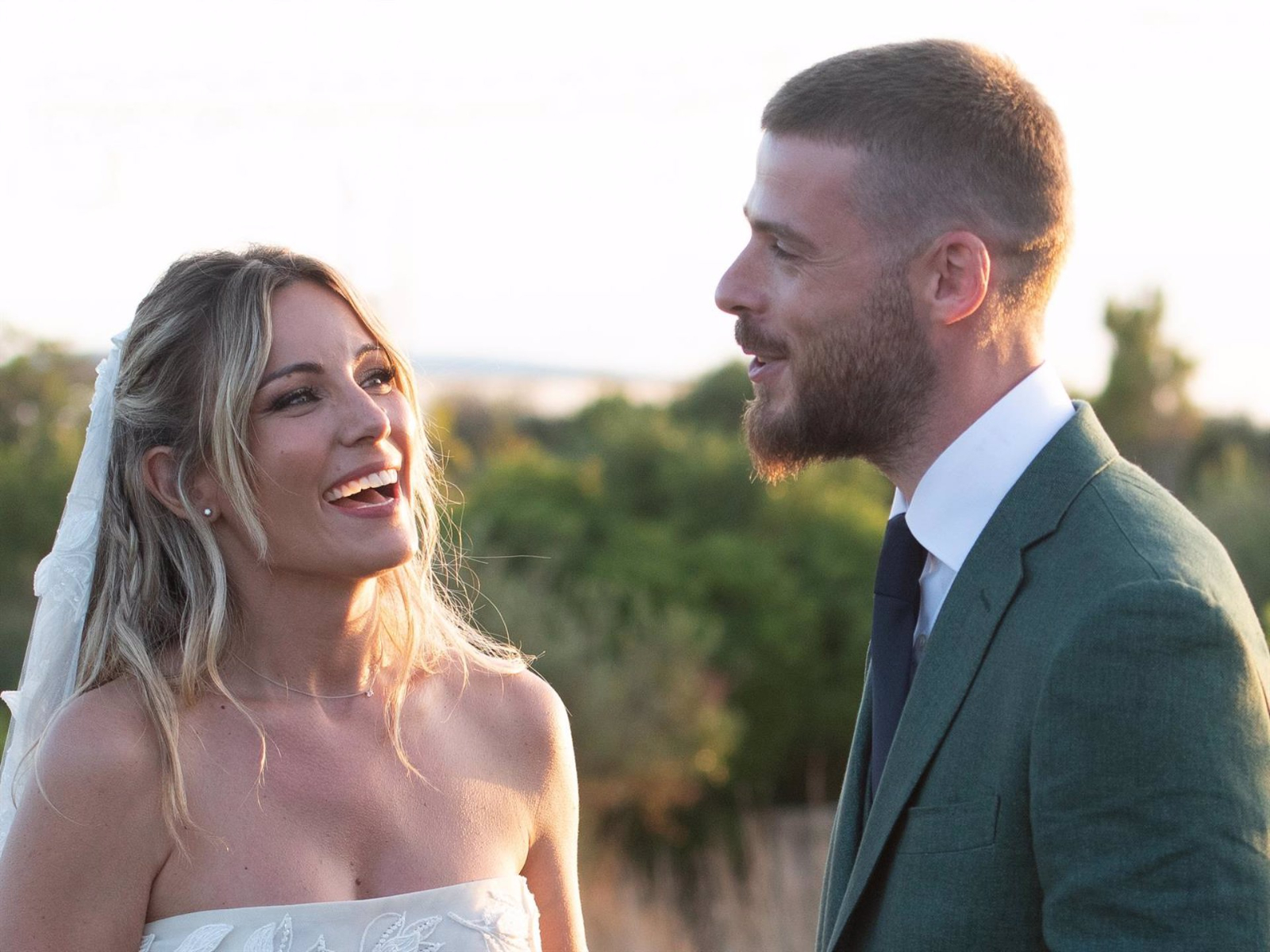 Edurne y David De Gea se dan el Sí, quiero