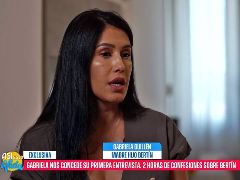 Gabriela Guillén, madre del futuro hijo de Bertín Osborne: Quizás en estos momentos no me siento acompañada