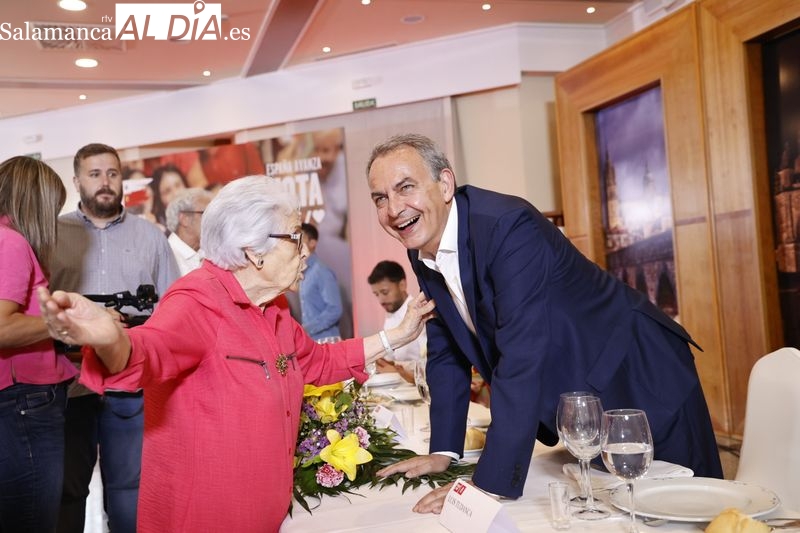 Así ha sido la visita de Zapatero en Salamanca