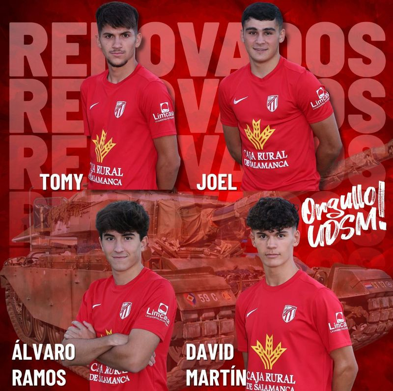 Tres renovaciones y un canterano del juvenil para garantizar goles en el Santa Marta