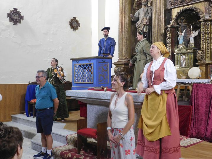 Bóveda del Río Almar disfruta de la obra Buscando a Nebrija