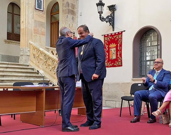 Roberto Martín, alcalde de Guijuelo, toma posesión como diputado provincial