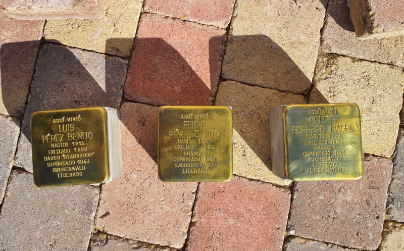 El municipio salmantino que tiene tres stolpersteine en recuerdo de tres vecinos que fueron deportados a campos de concentración nazis