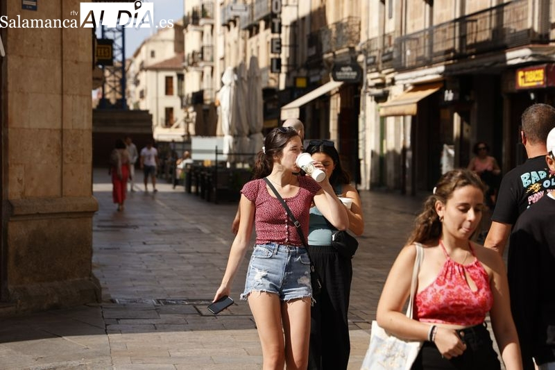 Salamanca, este lunes en alerta amarilla temperaturas que pueden alcanzar a los 37º