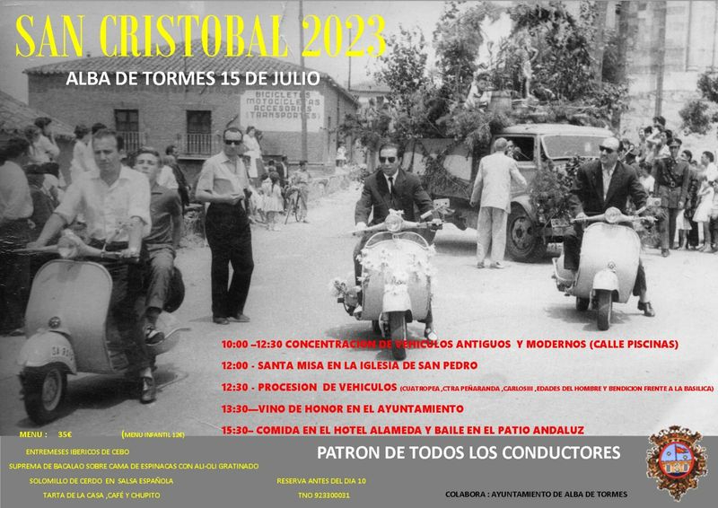 Todo listo para celebrar la tradicional fiesta de San Cristóbal