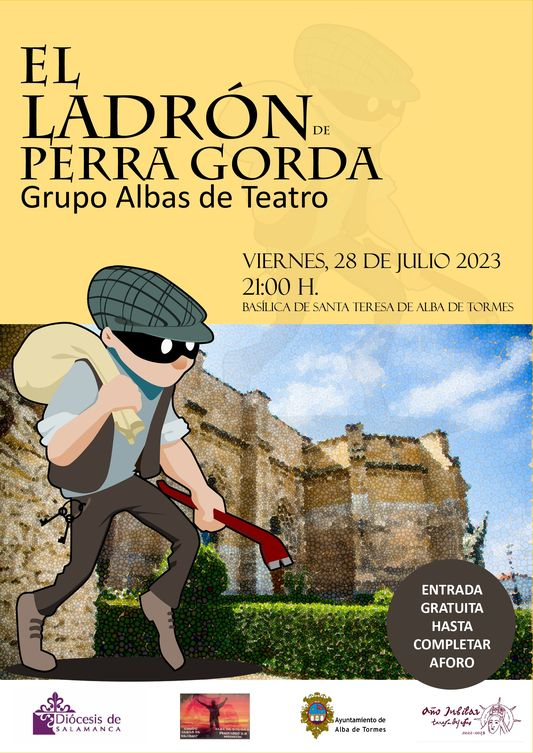 ‘Albas de Teatro representa este viernes ‘El ladrón de perra gorda’