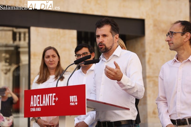 El mensaje de Tudanca para el votante del PP que esté escandalizado por la deriva hacia Vox