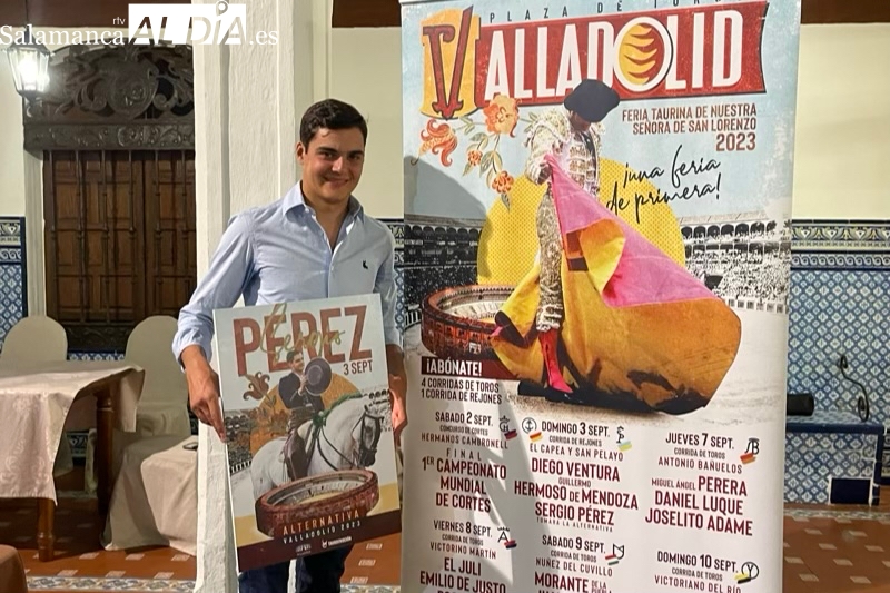 Sergio Pérez, cuenta atrás para su alternativa en Valladolid: Voy a dar todo y más de mi. Es un sueño cumplido