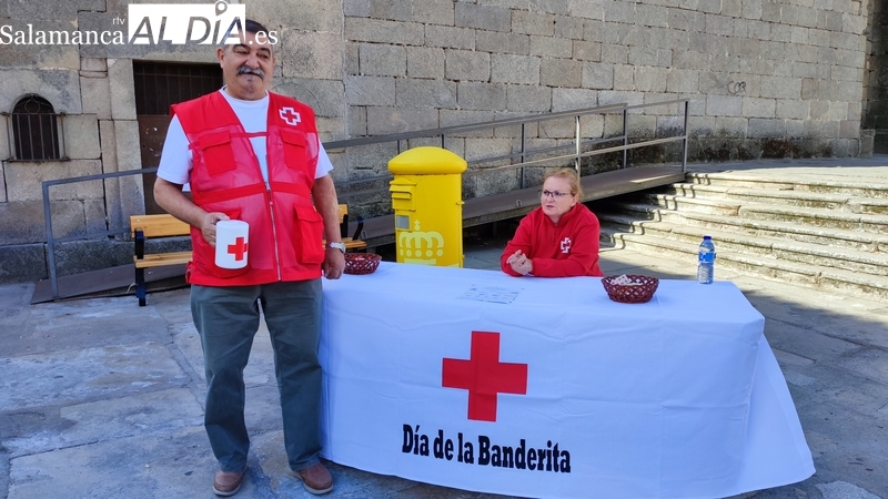 Cruz Roja celebra el Día de la Banderita en Vitigudino, Lumbrales y Villavieja de Yeltes