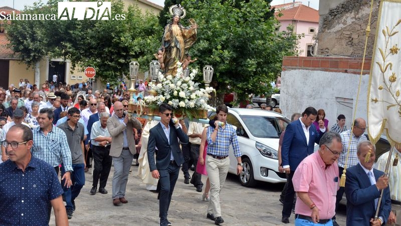 Los lumbralenses celebran la fiesta de la Patrona, la Virgen de la Asunción