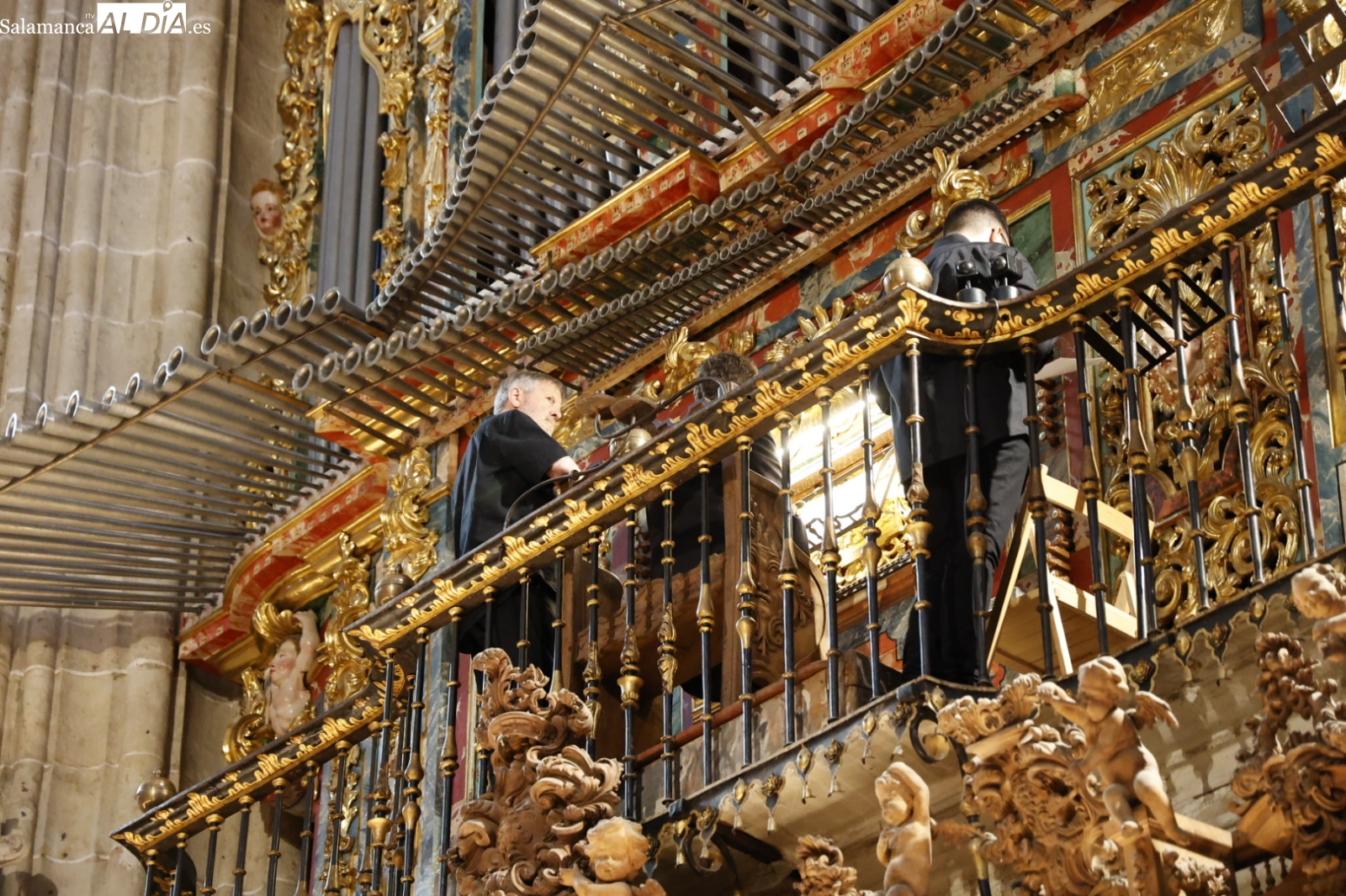 El organista Pier Damiano Peretti da un imponente concierto en la Catedral