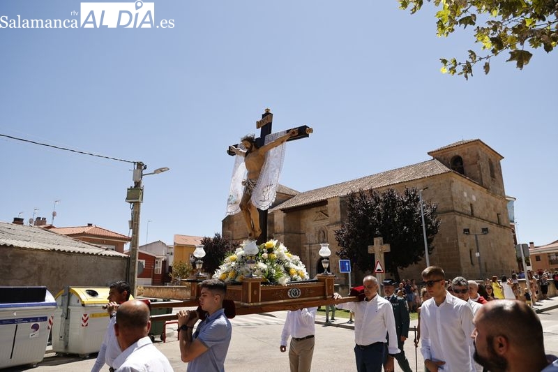 Castellanos de Moriscos no se pierde la procesión del Santísimo Cristo de las Batallas