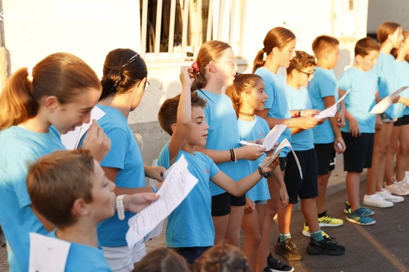 Villagonzalo de Tormes disfruta del inicio de sus fiestas con el pregón y el chupinazo