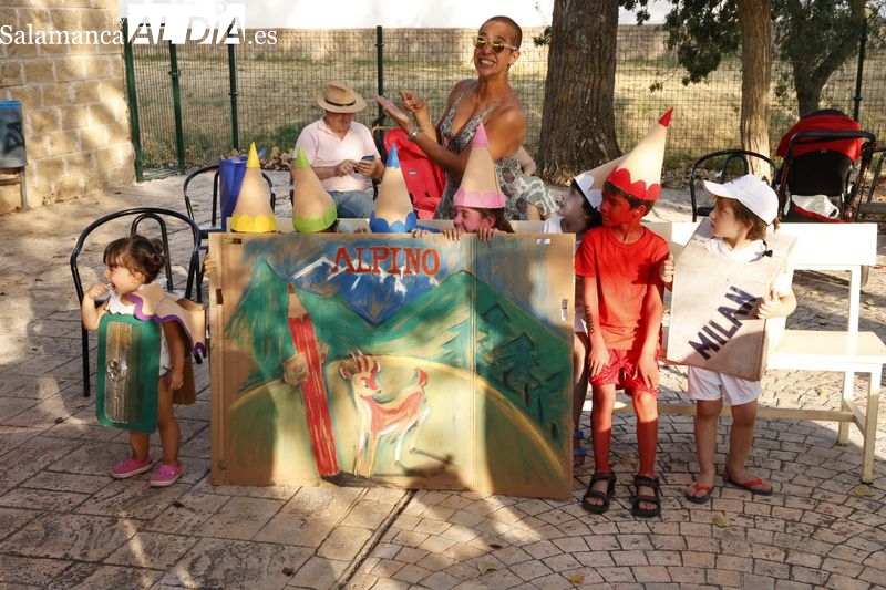 Colorido y espectacular concurso de disfraces infantil en La Vellés