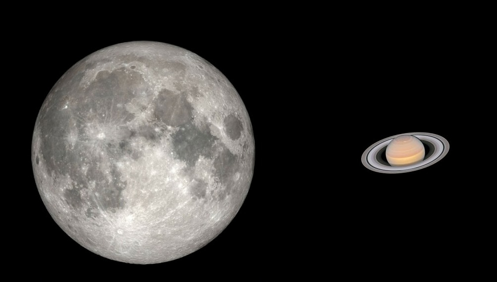 Astróbriga invita a observar este viernes con telescopios la Luna y Saturno