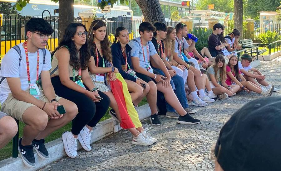 Los jóvenes de la Diócesis ya están en Lisboa mientras 200 mexicanos celebran una misa en Cerralbo