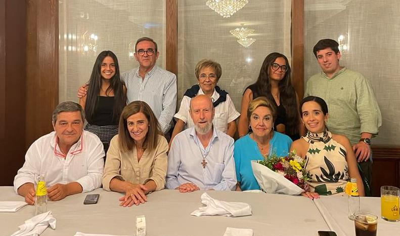Luis Ruiz Gutiérrez y Victoria Luque Vegas celebran sus 55 años de casados