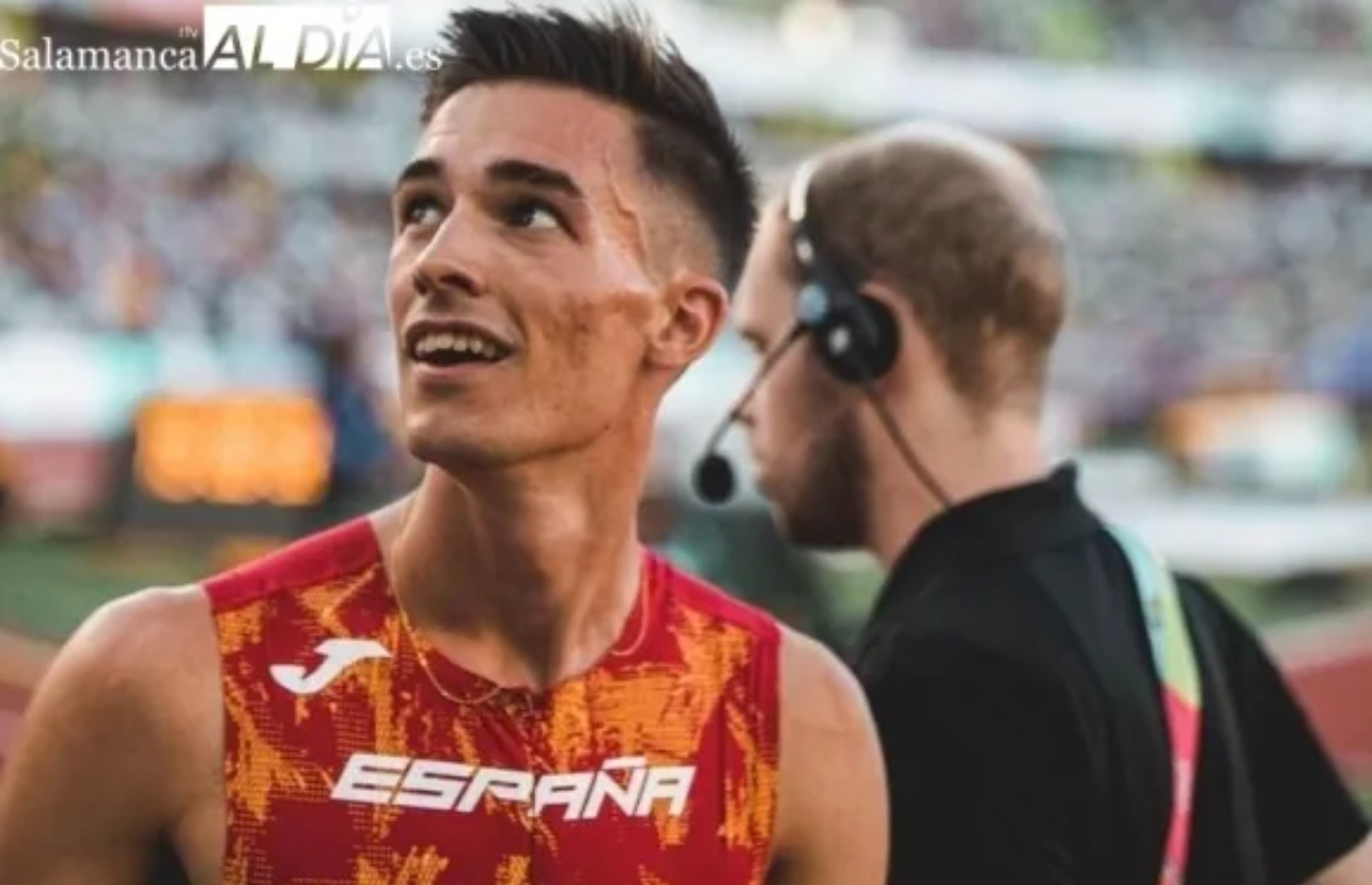 Mario García Romo, directo a la final de los 1.500 del Mundial de Budapest