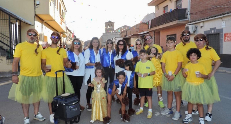 Color y gran ambiente peñista generan una fiesta en Aldearrubia