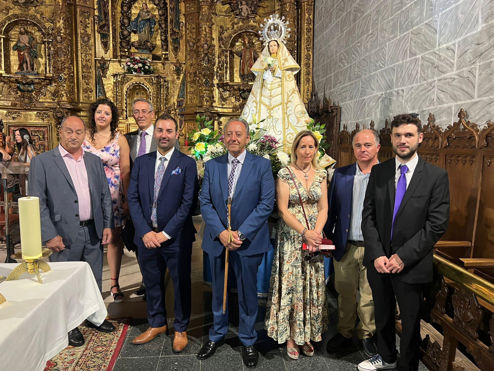 Macotera rinde honores a la Virgen de la Encina en una solemne eucaristía 